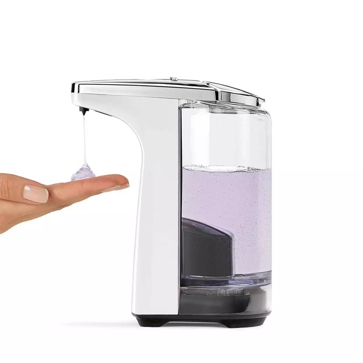 SIMPLEHUMAN PLASTIC AND STAINLESS STEEL LIQUID SOAP PUMP 236ML