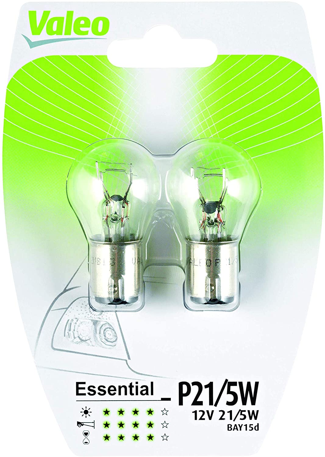 VALEO BULB P21/5W ESSENTIAL 12V