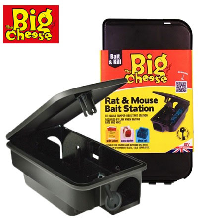 BIG CHEESE RAT & MOUSE BAIT STATION 