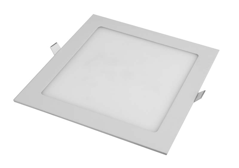 J&C LED 18W RECESSED SQUARE PANEL 6500K 225MM 