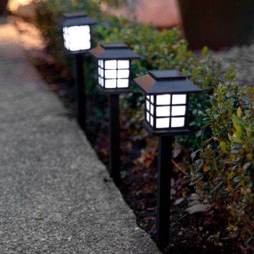 SHC SOLAR GARDEN LIGHT BLACK