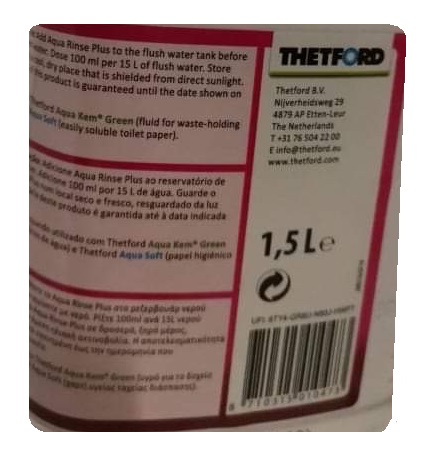 THETFORD AQUA RINSE 1.5LTR