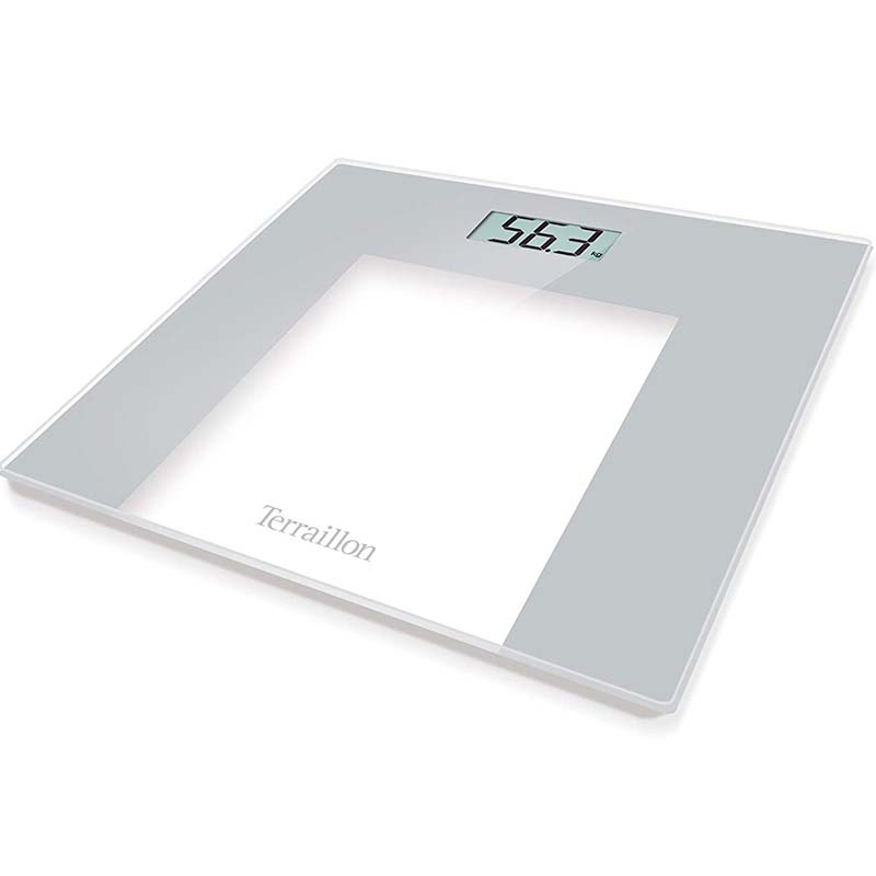 TERRAILLON DIGITAL SCALE GLASS GREY