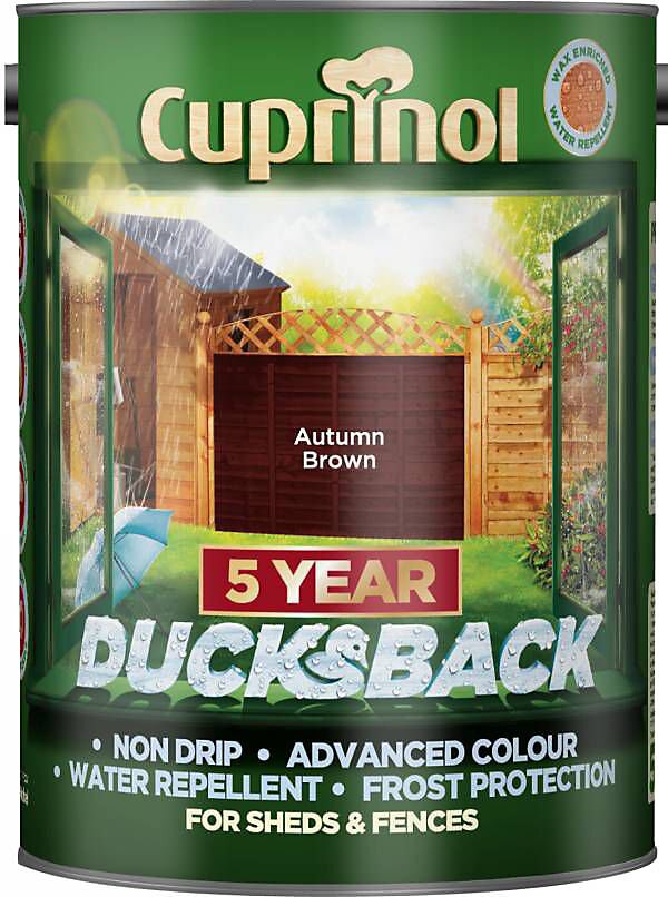 CUPRINOL ΦΘΙΝΟΠΩΡΙΝΟ ΚΑΦΕ DUCKSBACK 5L