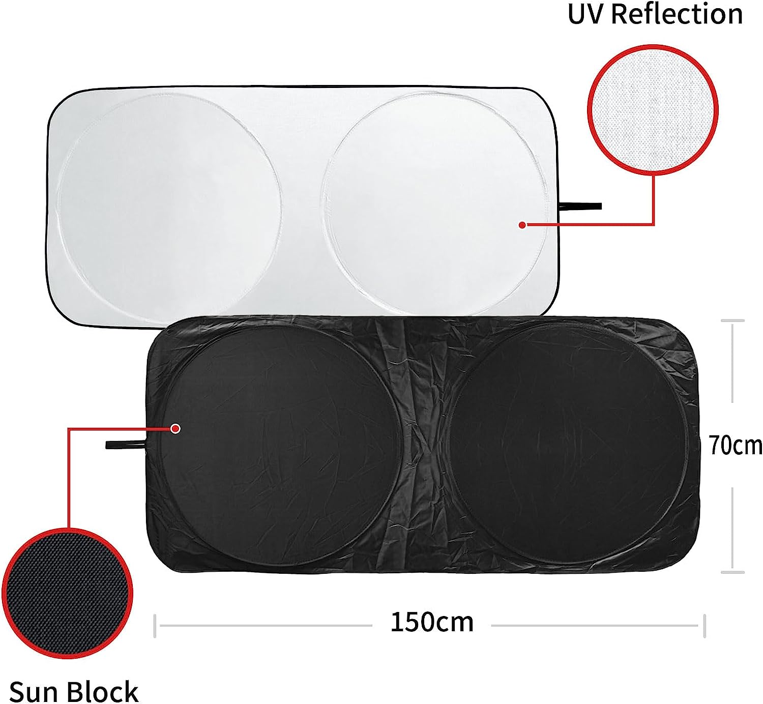 G&G SUNSHADE 150X70CM