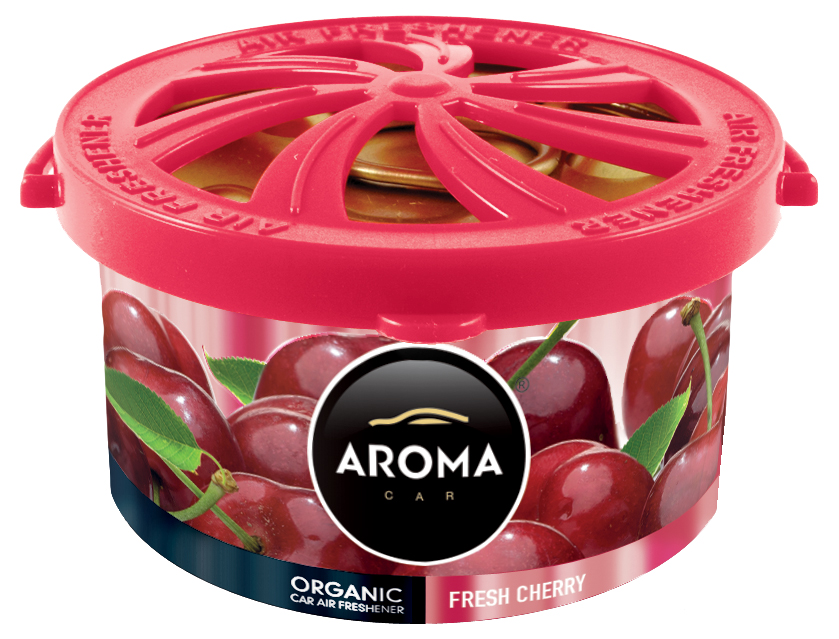 AROMA CAR FRESHENER ORGANIC CHERRY