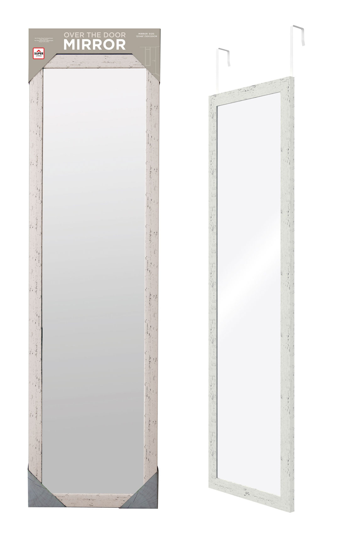 SUPERLIVING PS DOOR WALL MIRROR 30X120CM 3 COLORS AVAILABLE