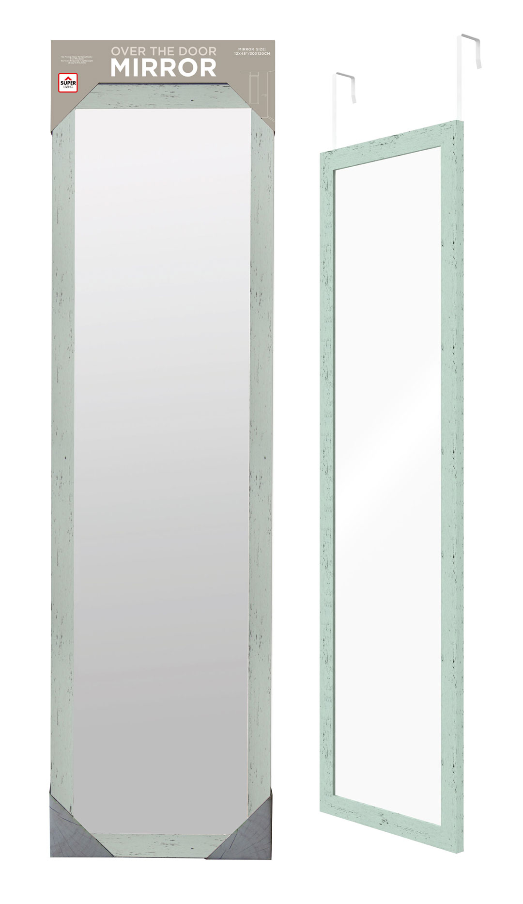 SUPERLIVING PS DOOR WALL MIRROR 30X120CM 3 COLORS AVAILABLE