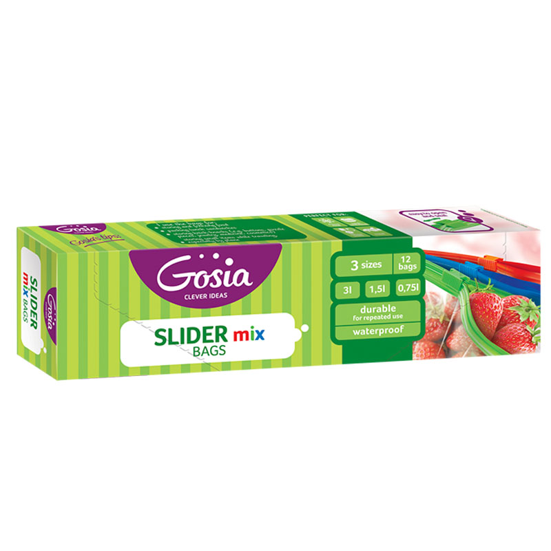 GOSIA SLIDER MIX BAGS-12PCS