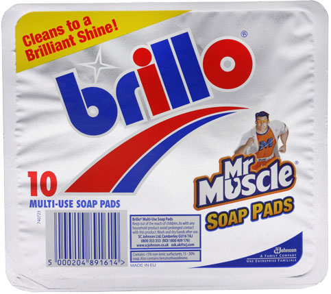 BRILLO SPONGE 10PCS