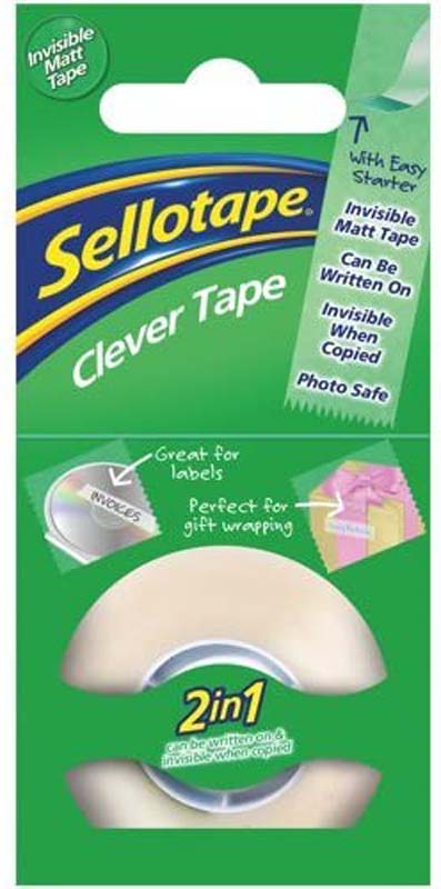 SELLOTAPE CLEVER 18MMX25M