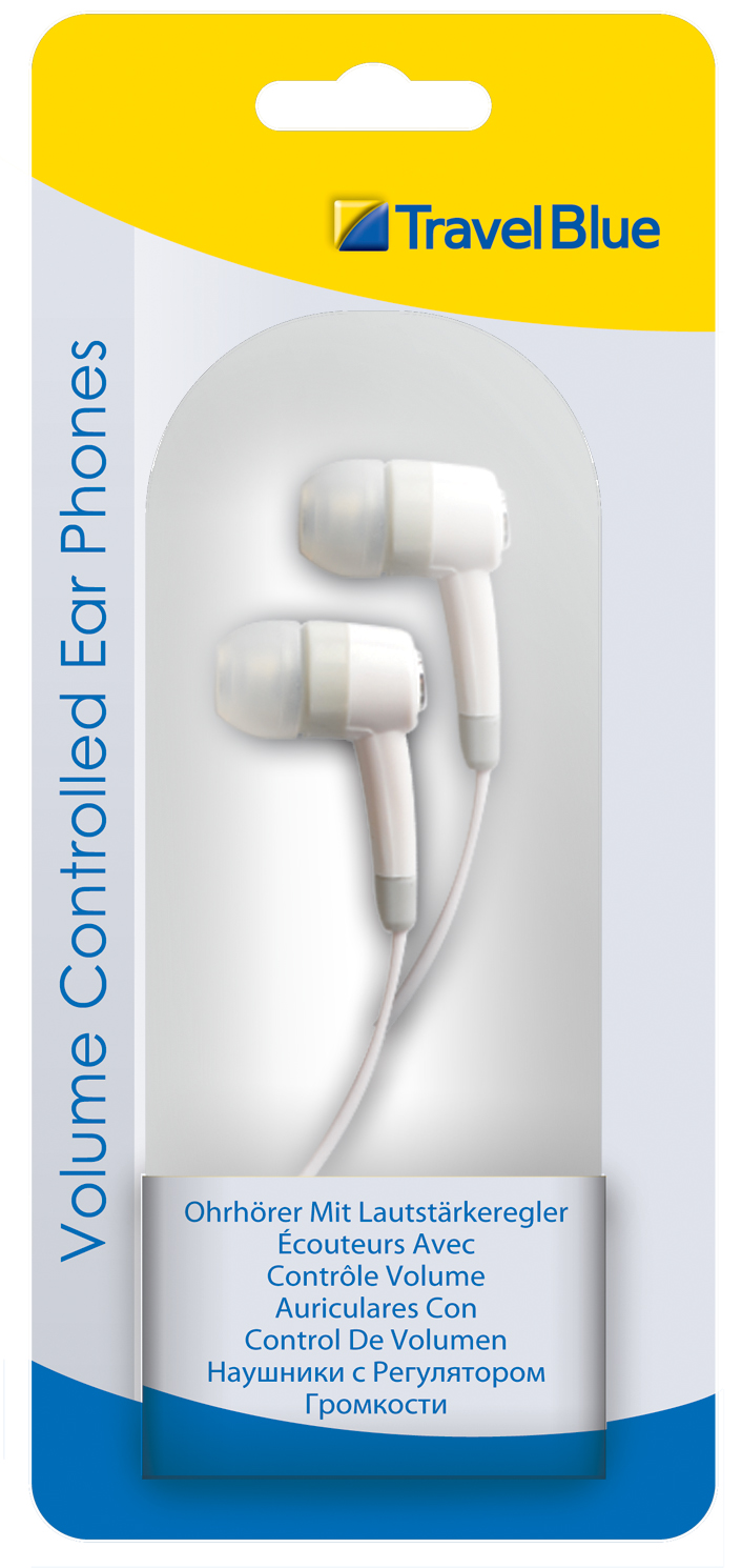 TRAVEL BLUE EARPHONES 