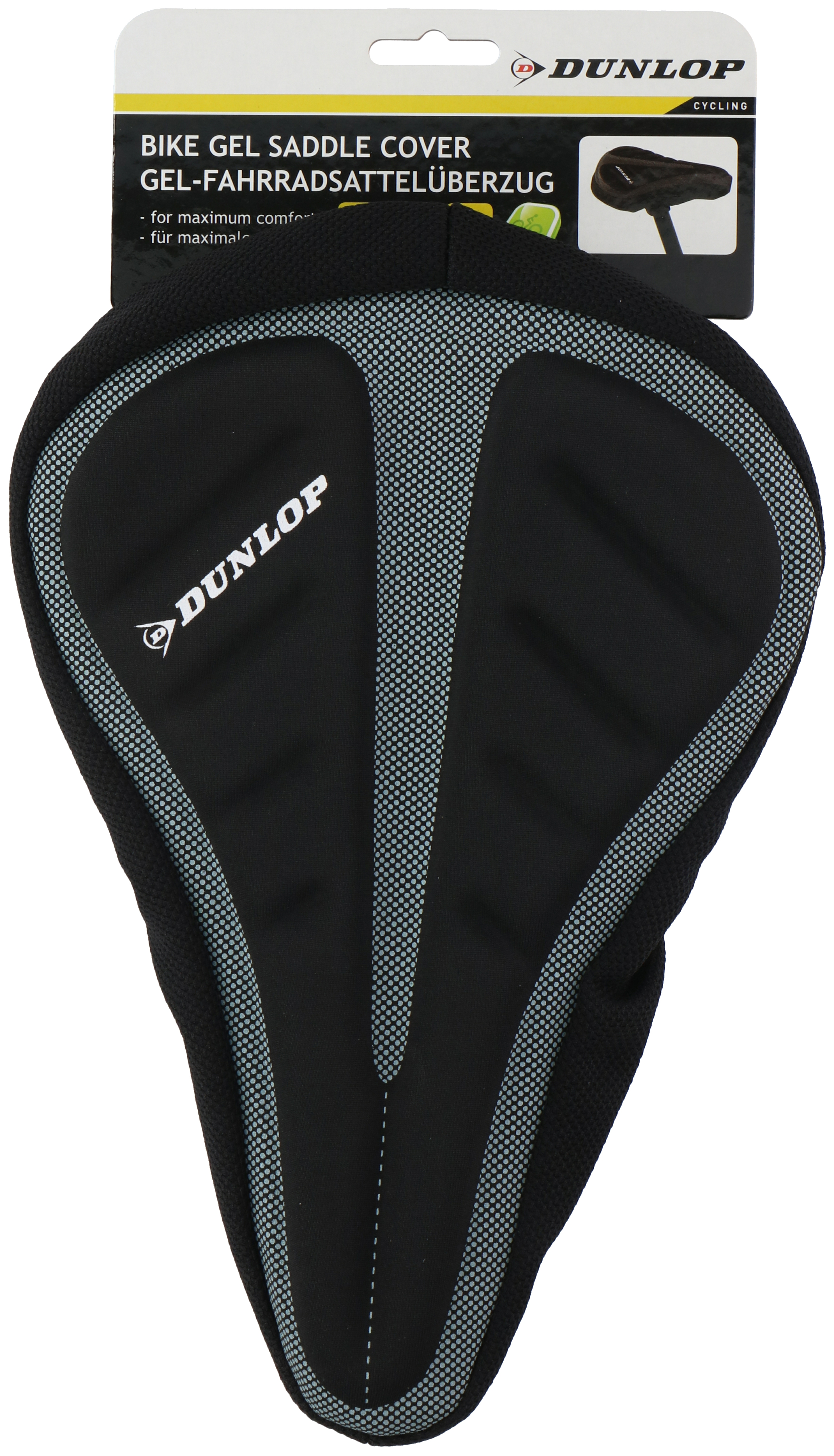 DUNLOP BIKE GEL SADDLE COVER PU