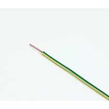 SINGLE CABLE 753503 1MM X 1MM YELLOW GREEN