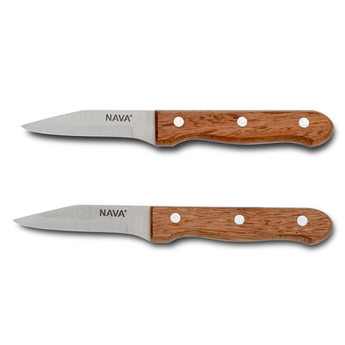 NAVA TERRESTRIAL STAINLESS STEEL PARING KNIFE 2 PCS 18.5CM