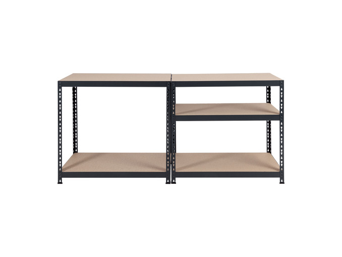 RACK WITH 5 SHELVES 92X46X183CM