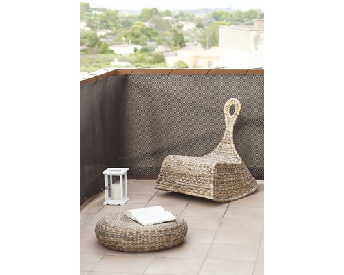 CE BALCONY NET 0.9X5M BROWN