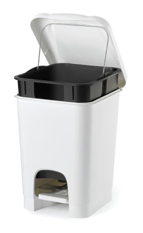 POLYPROPYLENE PEDAL BIN 20LTR