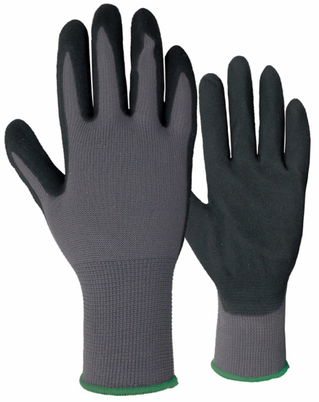 ELTECH NITRILE GLOVES 9 BLACK 