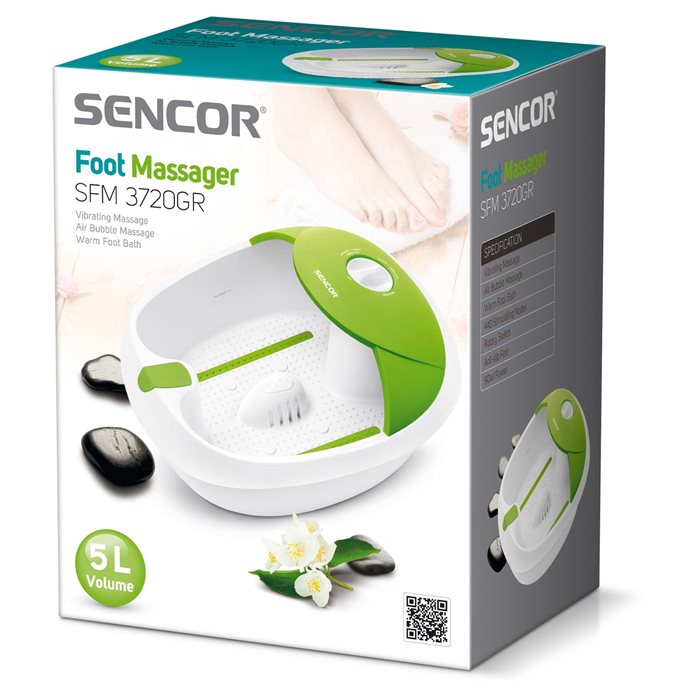 SENCOR SFM3720GR FOOT SPA GREEN 90W