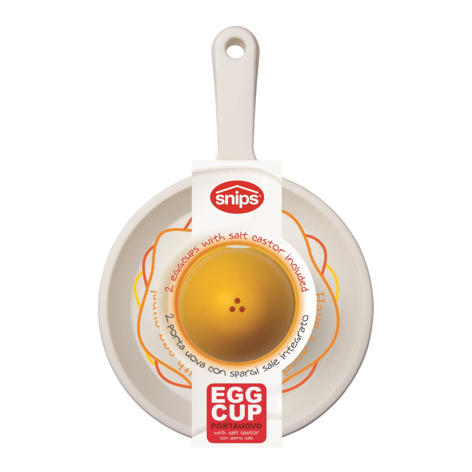 SNIPS EGG CUP WITH SALT SHAKER