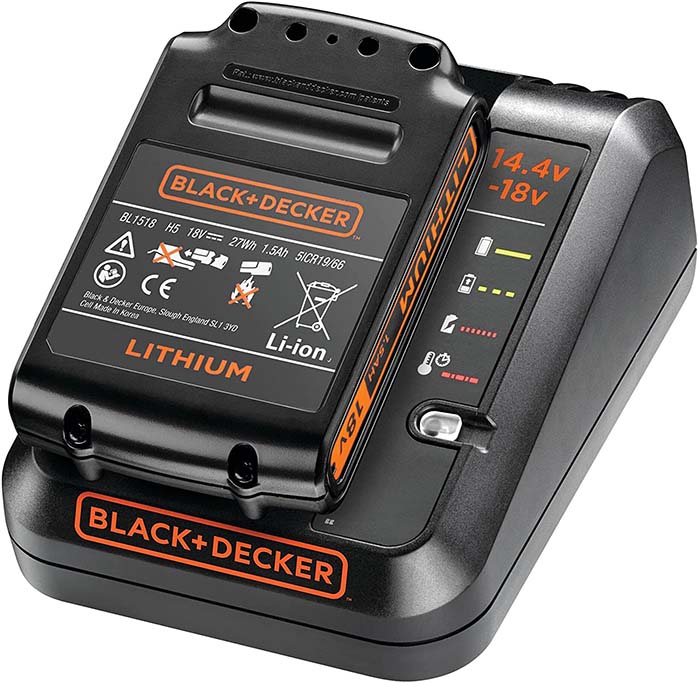 BLACK & DECKER BDC1A-QW 1A CHARGER 14.4V - 18V