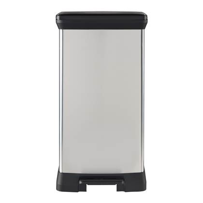 CURVER BIN 50L RECTANGULAR BLACK/SILVER