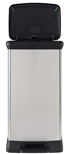 CURVER BIN 50L RECTANGULAR BLACK/SILVER