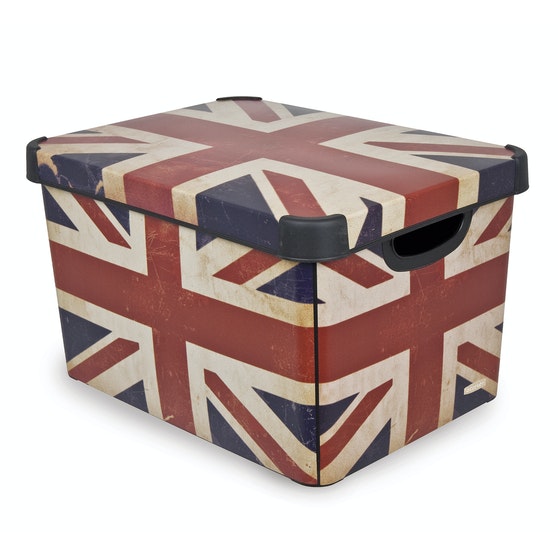 CURVER STOCKHOLM L BOX BRITTISH FLAG