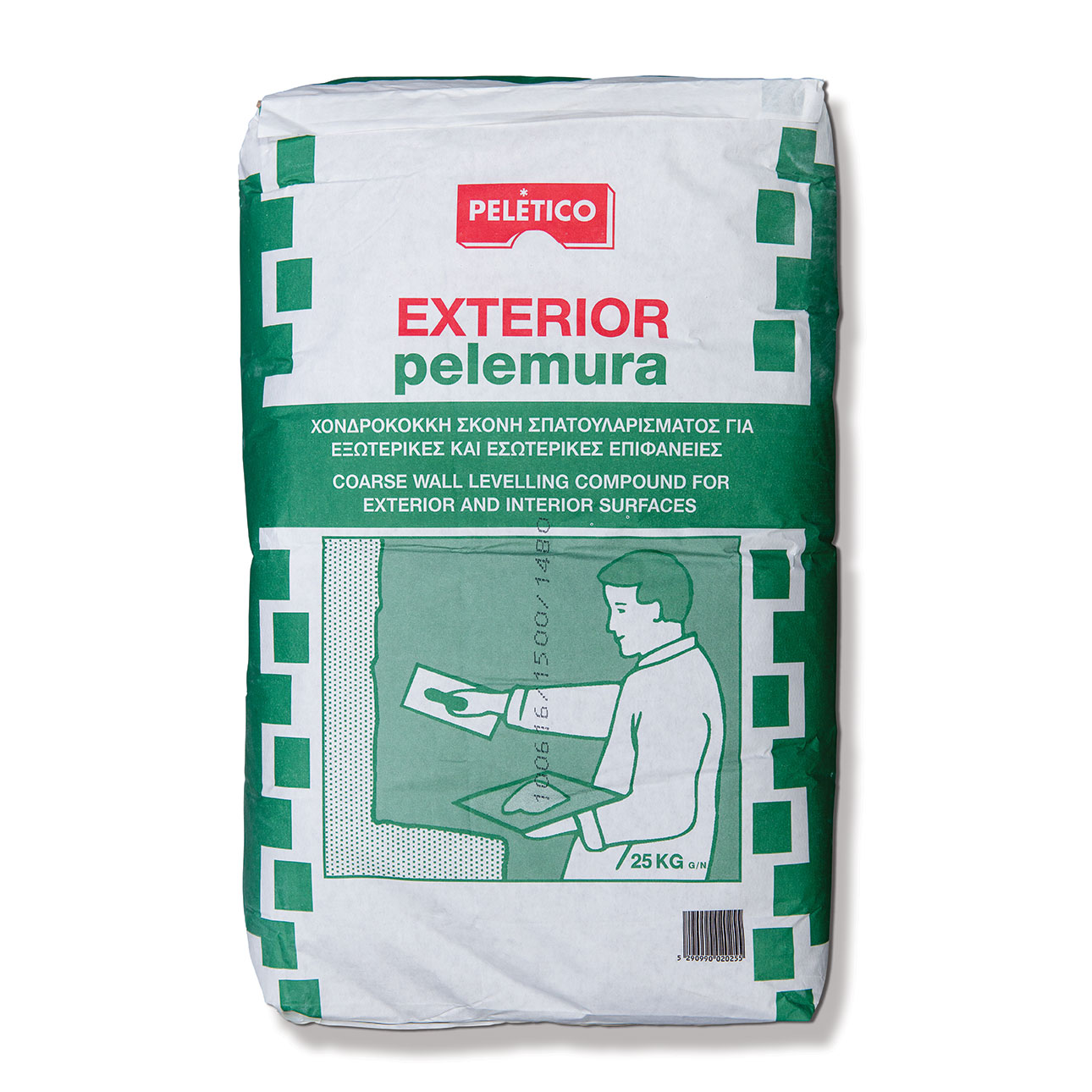 PELEMURA® EXTERIOR COARSE-GRAINED SPATULA POWDER 25KG