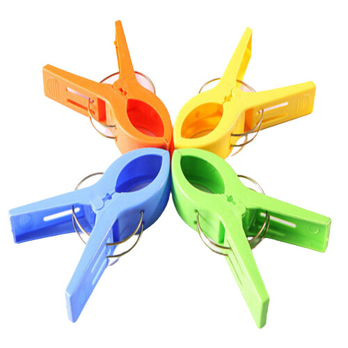 BEACH TOWEL PEGS 4PCS