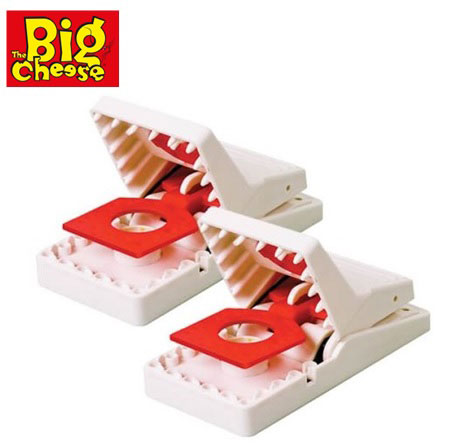 BIG CHEESE 2PCS MOUSE TRAP ULTRA POWER 