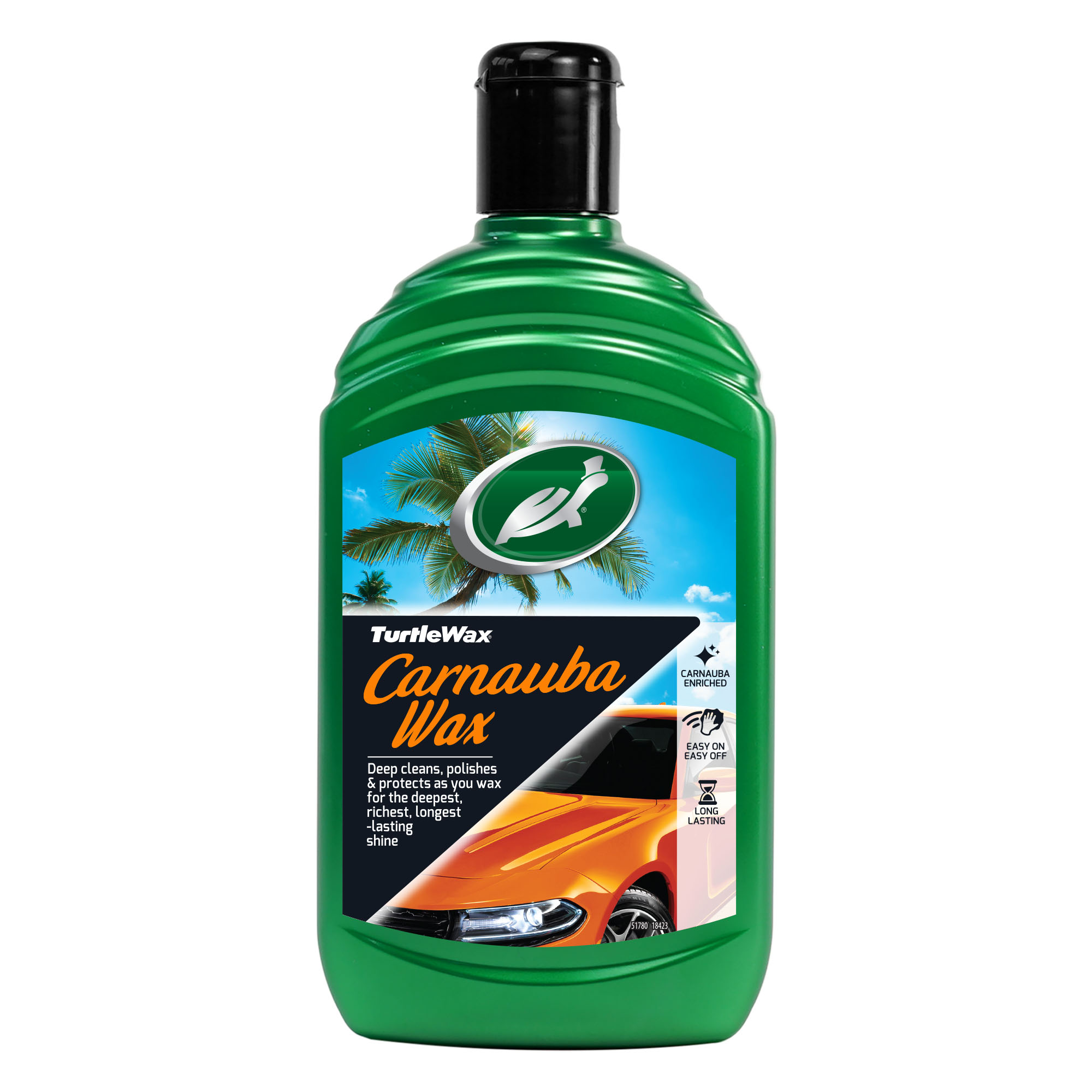 TURTLE WAX CARNAUBA CAR WAX 500ML