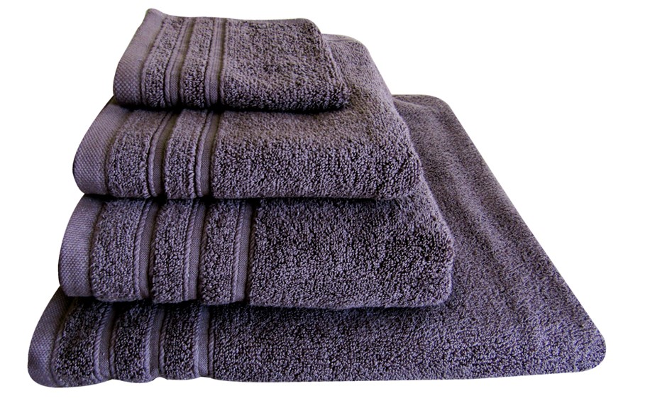 HAND TOWEL ANTHRACITE FLUFFY 30X30CM 500GSM