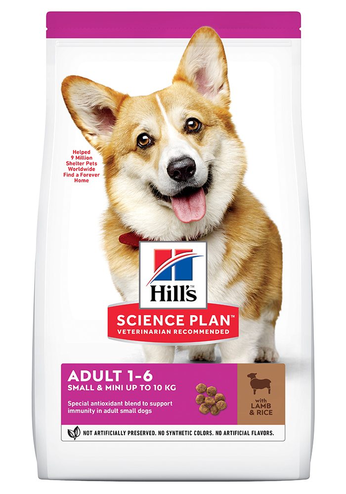 HILLS SCIENCE PLAN CANINE ADULT DOG SMALL & MINI LAMB WITH RICE 1.5KG