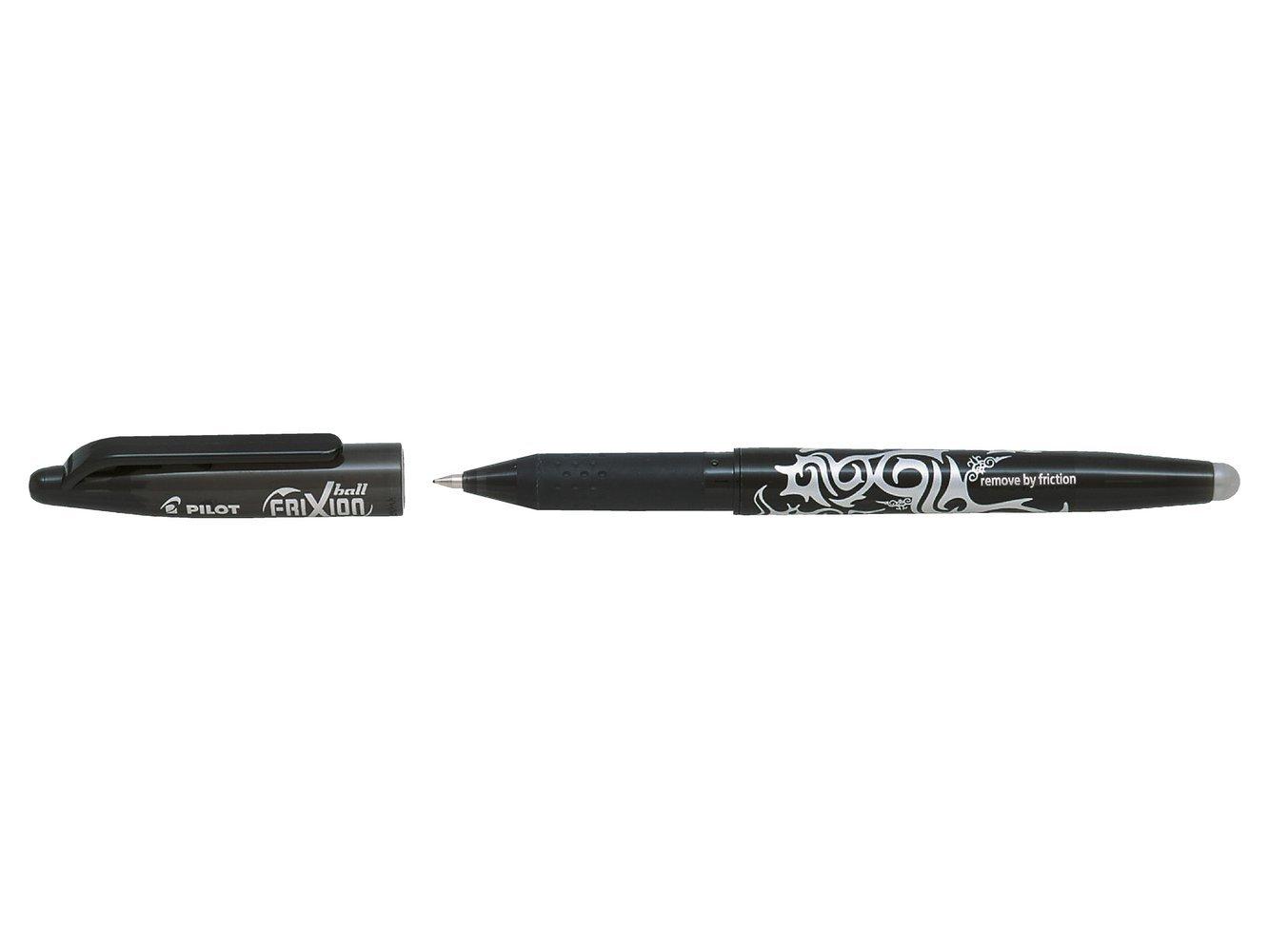 PILOT FRIXION GEL INK ROLLERBALL BLACK