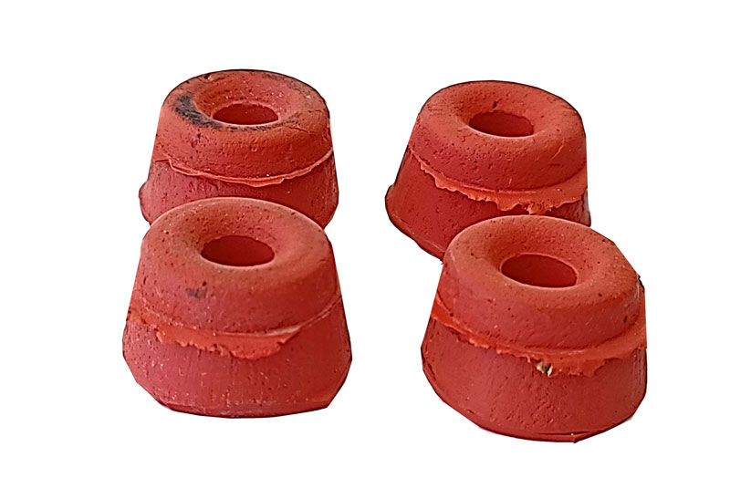 STOPPER NO1 RED 4PCS