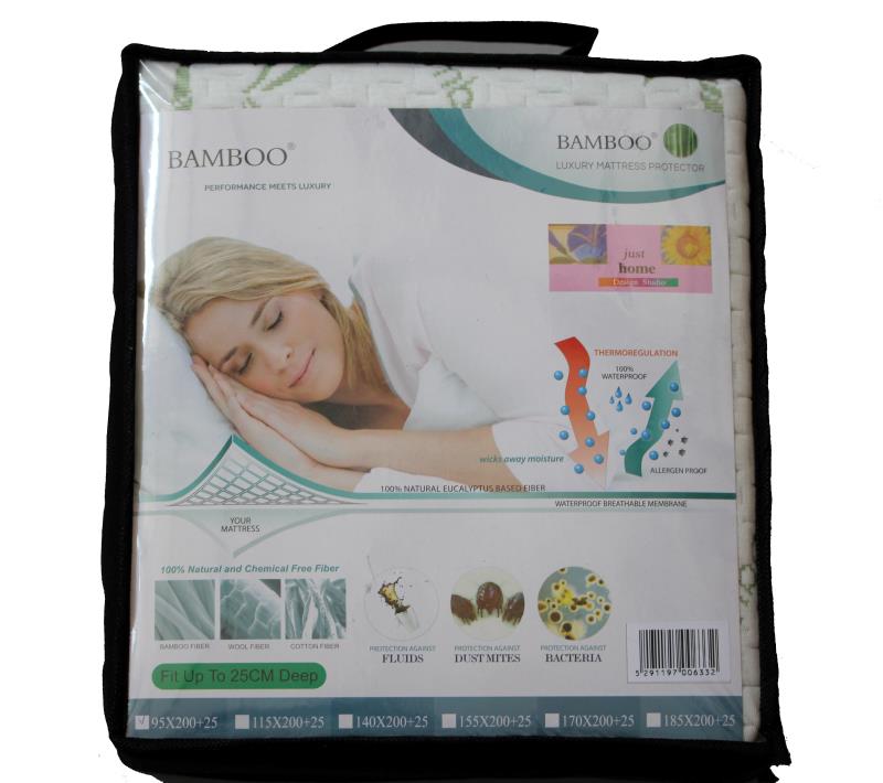 BAMBOO MATTRESS PROTECTOR 95X200CM