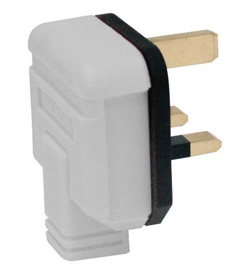 BG PERMAPLUG PLUG 13AMP-WHITE