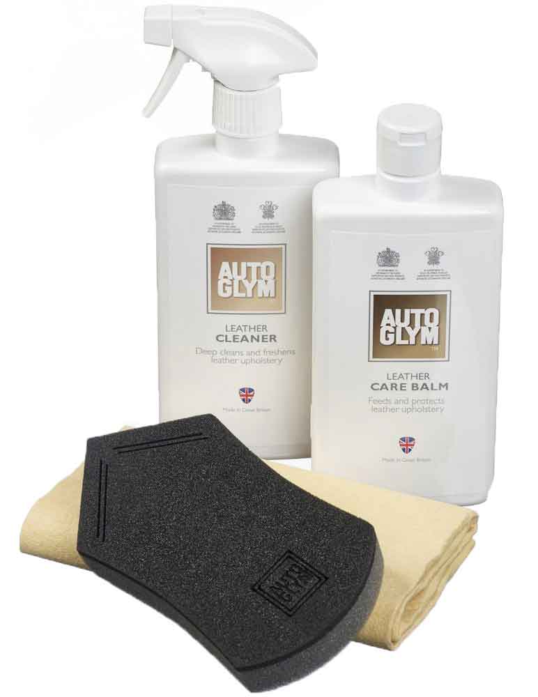 AUTOGLYM LCPKIT LEATHER CLEANER 500ML & PROTECTOR KIT 500ML