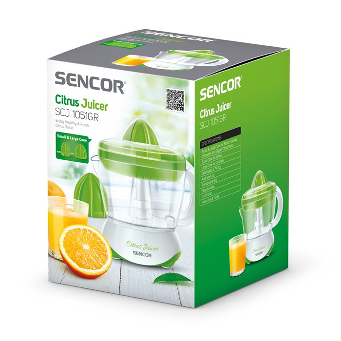 SENCOR SCJ1051GR ΑΠΟΧΥΜΩΤΗΣ 40W