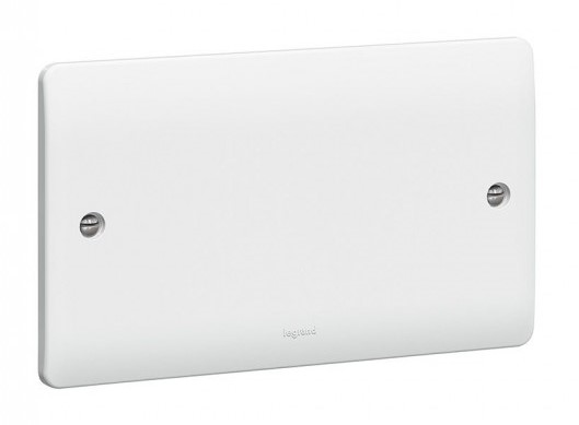 LEGRAND SYNERGY BLANK PLATE 2 GANG