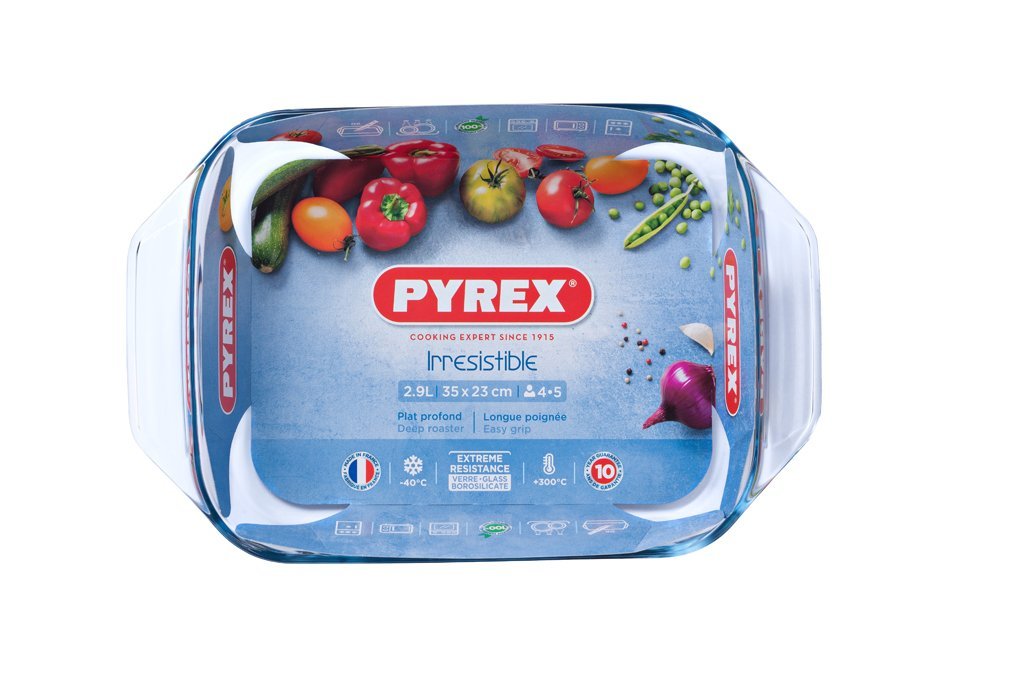 PYREX 408B000 IRRESISTIBLE RECTANGULAR ROASTER 2,9L