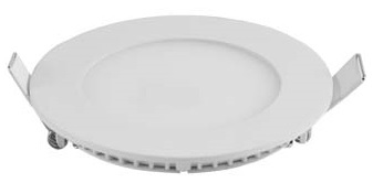 J&C LED 3W RECESSED ROUND PANEL 3000K Ø85MM 