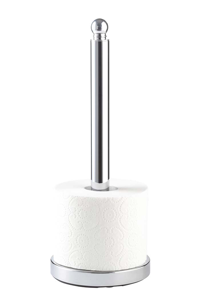 WENKO STAINLESS STEEL SPARE TOILET PAPER HOLDER