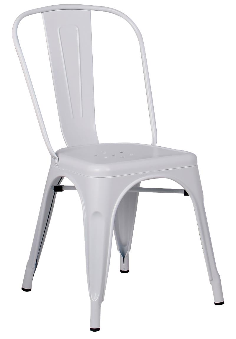 JONES METAL CHAIR WHITE 45Χ54Χ83.5CM