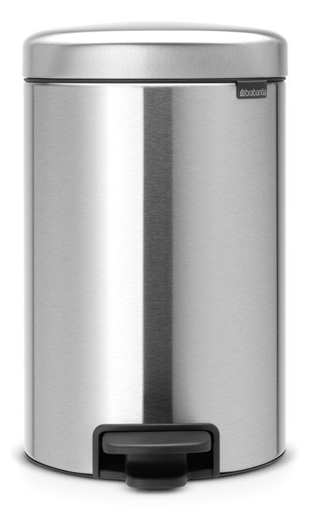 BRABANTIA NEWICON ΚΑΔΟΣ ΑΠΟΡΡΙΜΑΤΩΝ ΠΕΝΤΑΛ 12L - MATT STEEL