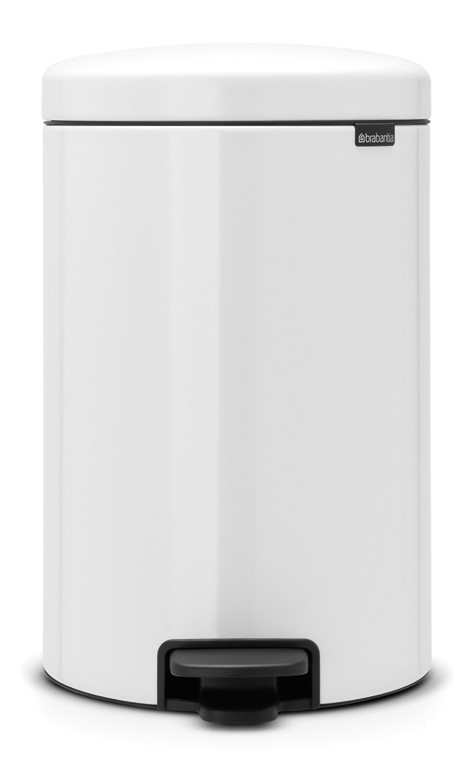 BRABANTIA NEW ICON PEDAL BIN 20 LITRE - WHITE