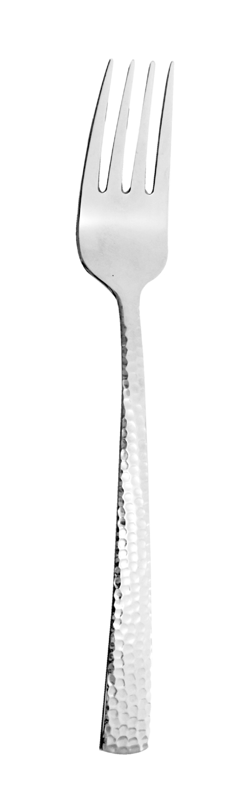 LIFESTYLE CAKE FORK HAMMERED X3 18/10