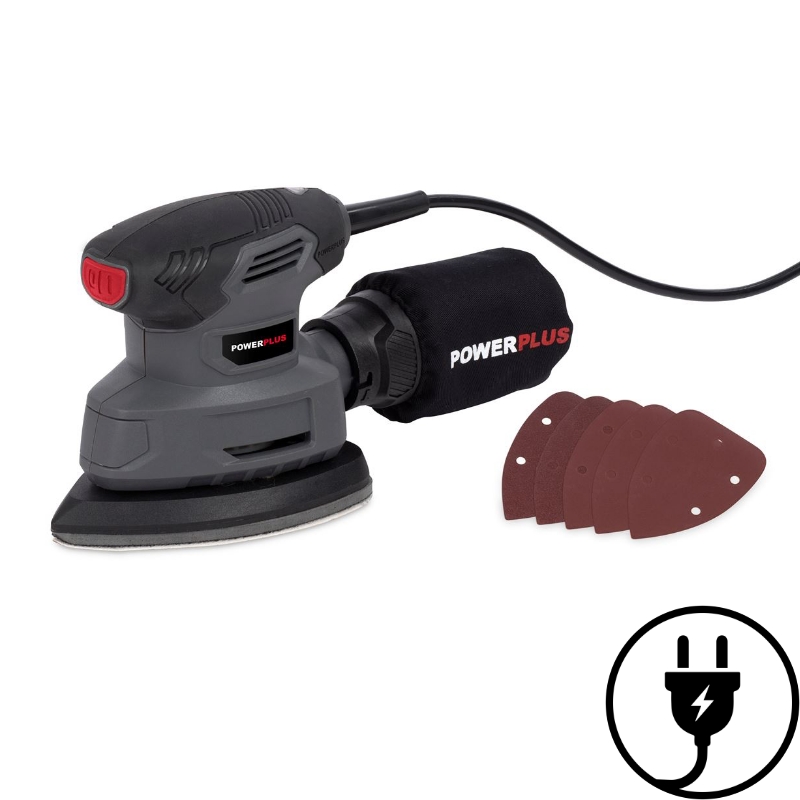 POWERPLUS POWE40020 PALM SANDER 140W